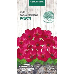 Семена Цветы Лен Крупноцветочный Рубрум /0,25 г/ Семена Украины