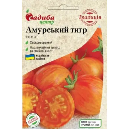Семена Томат Амурский тигр, 0,1 г.