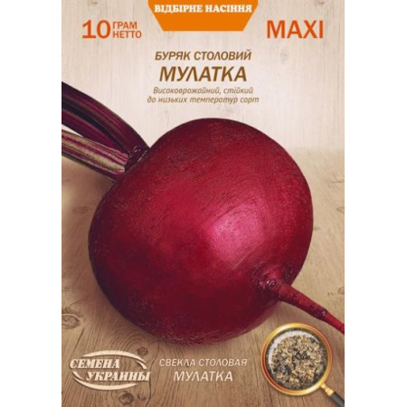 Семена Свекла МУЛАТКА 10г (Семена Украины)