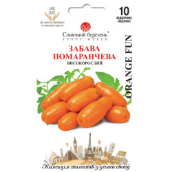 Семена Томат Забава оранжевая 10 шт., СМ